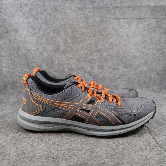 Asics Shoes Mens 8 Trail Scout Sneakers Athletic Trainer Outdoor Hike Run Sport - Picture 1 of 15